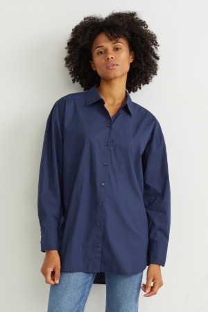 C&A Blouse Dames Donkerblauw | 2578ADWEV