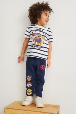 C&A Multipack Of 2 Paw Patrol Joggers Broek Jongens Donkerblauw | 9857ENATI