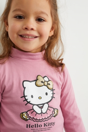 C&A Multipack Of 3 Hello Kitty Polo Neck Topjes Meisjes Wit | 6213WZQJV