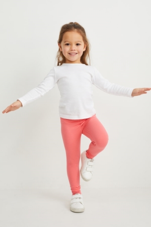 C&A Multipack Of 4 Leggings Broek Meisjes Lichtgrijs | 0137JVDQM