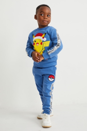 C&A Pokémon Joggers Broek Jongens Blauw | 4530NIAFD