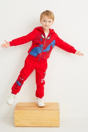 C&A Spider-man Joggers Broek Jongens Rood | 2684XAMNK