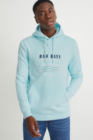 C&A Sweatshirts Heren Lichtblauw | 0815RIONV