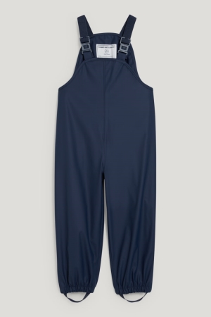 C&A Waterdichte Dungarees Broek Jongens Donkerblauw | 8753GIUTW