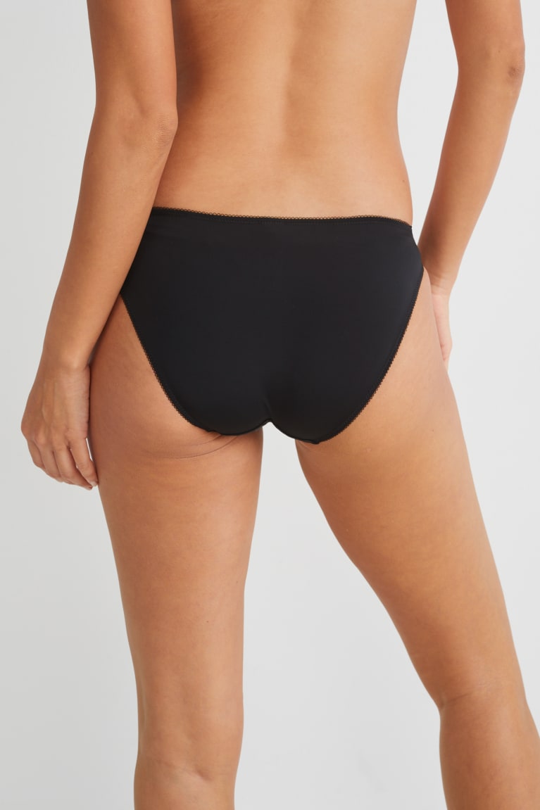 C&A Briefs Ondergoed Dames Zwart | 7305AKEIZ