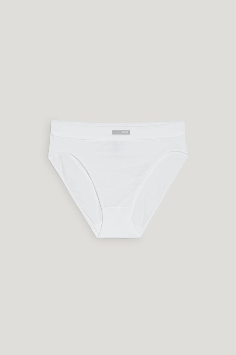 C&A Briefs Organic Katoenen Ondergoed Dames Wit | 3864ORWFI