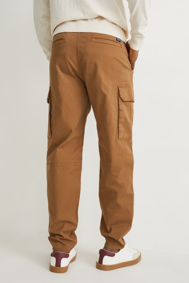 C&A Cargo Regular Fit Broek Heren Lichtbruin | 1867TMDSZ