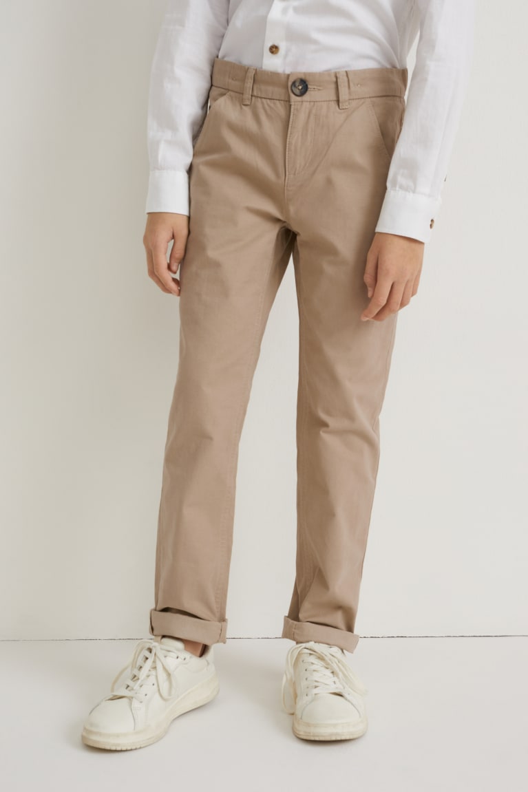 C&A Chinos Broek Jongens Beige | 7126COQYI