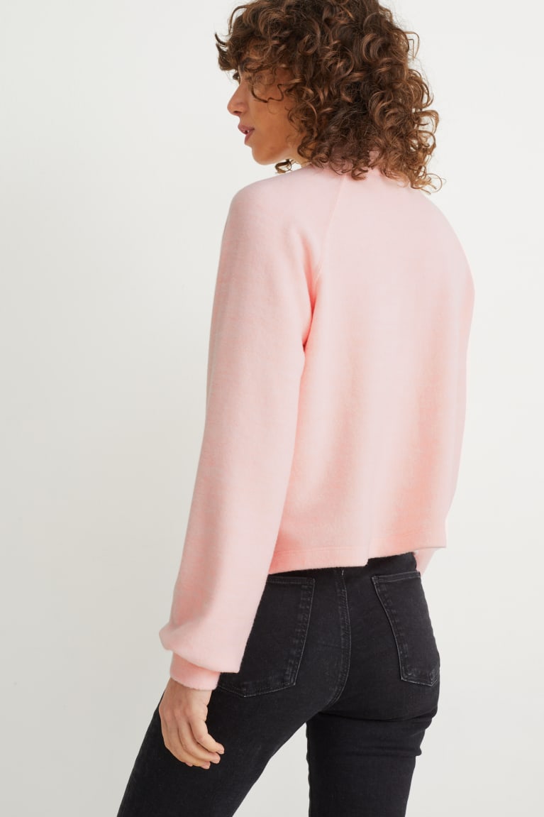 C&A Fleece Lenzing™ Ecovero™ Jumpers Dames Roze | 5198YJESV