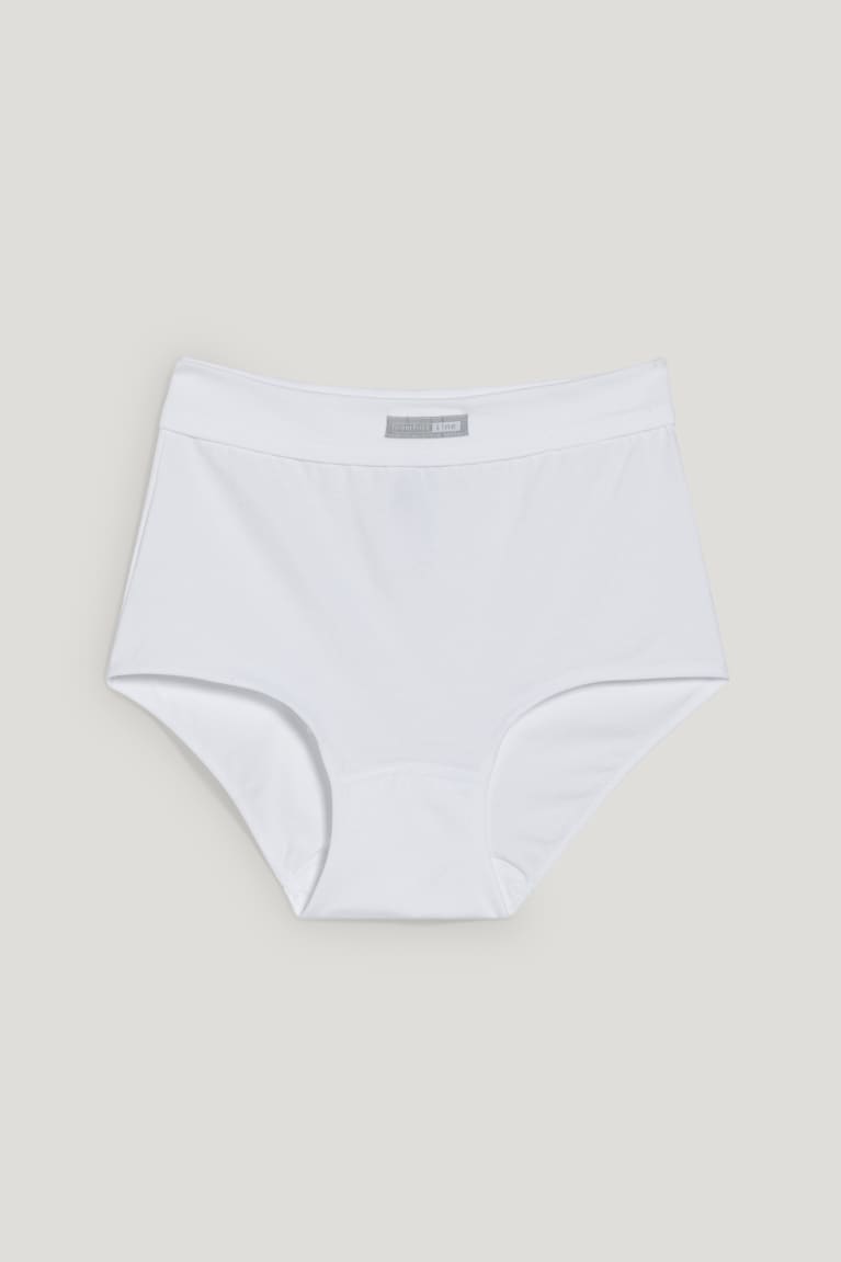 C&A Hipster Briefs Organic Katoenen Ondergoed Dames Wit | 9427PNBVF