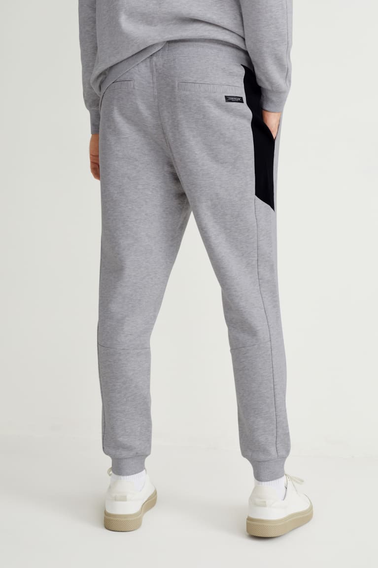 C&A Joggers Broek Heren Lichtgrijs | 3021ATZQW