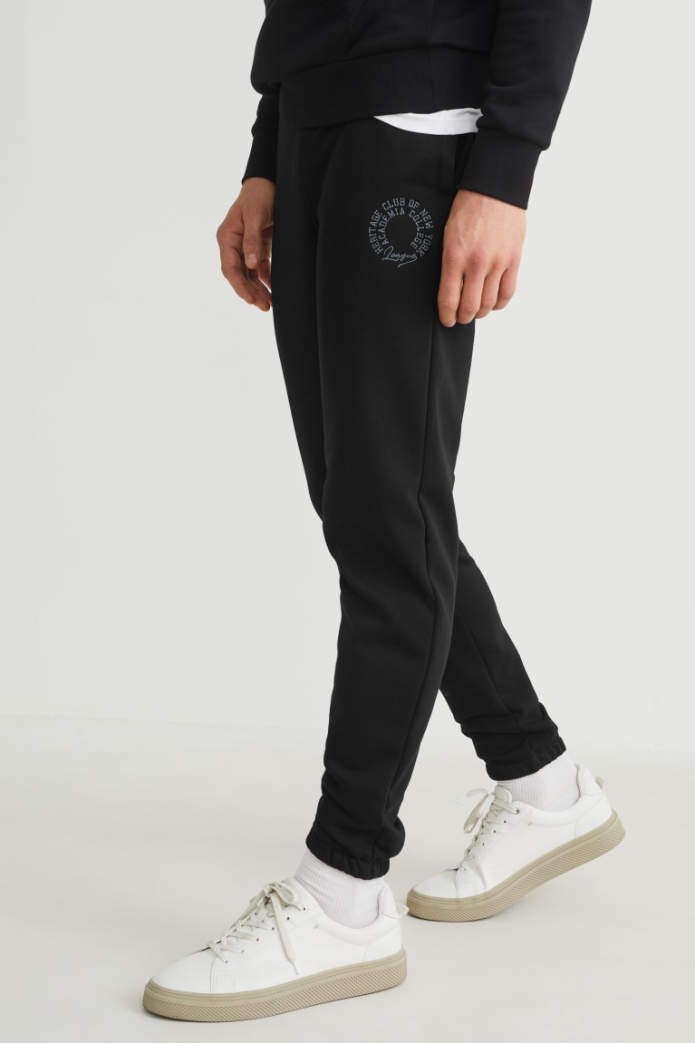 C&A Joggers Broek Heren Zwart | 6749LMDCH