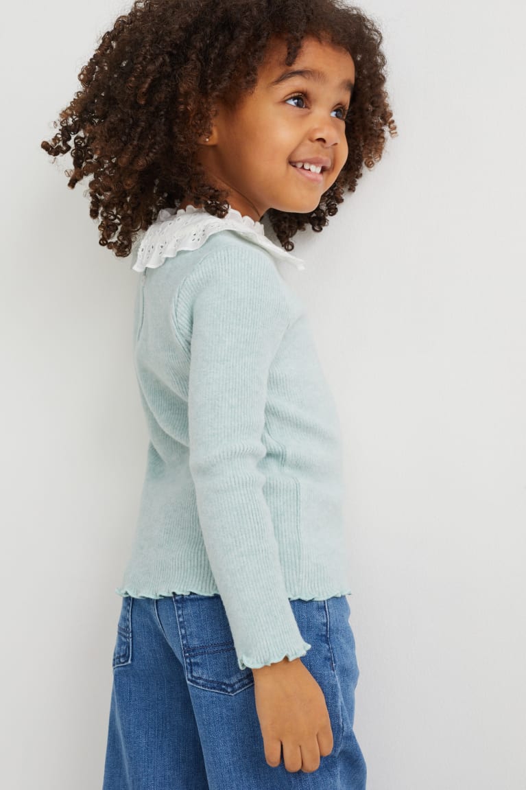 C&A Long Sleeve Topjes Meisjes Mintgroen Groen | 4769XQTHY