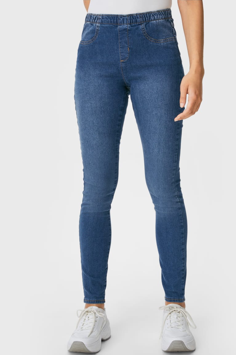 C&A Multipack Of 2 Jegging Jeans Dames Blauw | 8135WNIHY