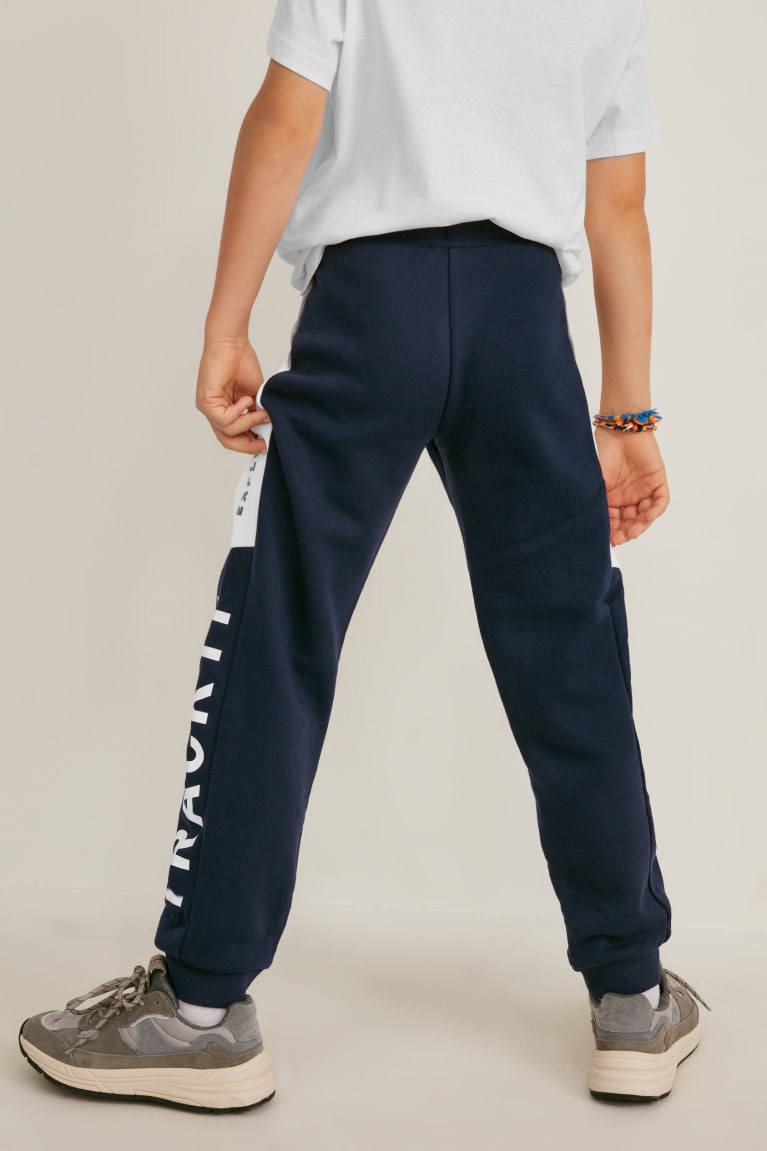 C&A Multipack Of 2 Joggers Broek Jongens Donkerblauw | 2938DHLUG