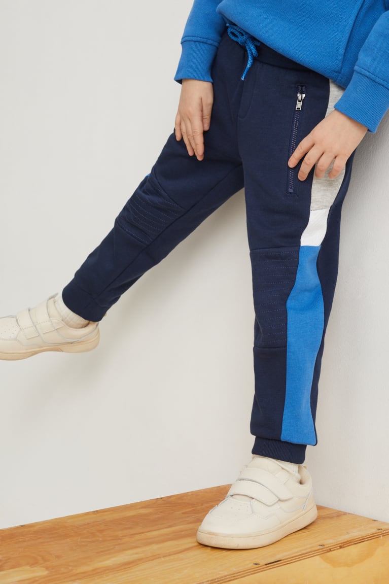 C&A Multipack Of 2 Joggers Broek Jongens Donkerblauw | 5601ZEGLT