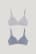 C&A Multipack Of 2 Non-wired Bra Gewatteerd Organic Katoenen Ondergoed Dames Grijs Donkerblauw | 3482TJGKX