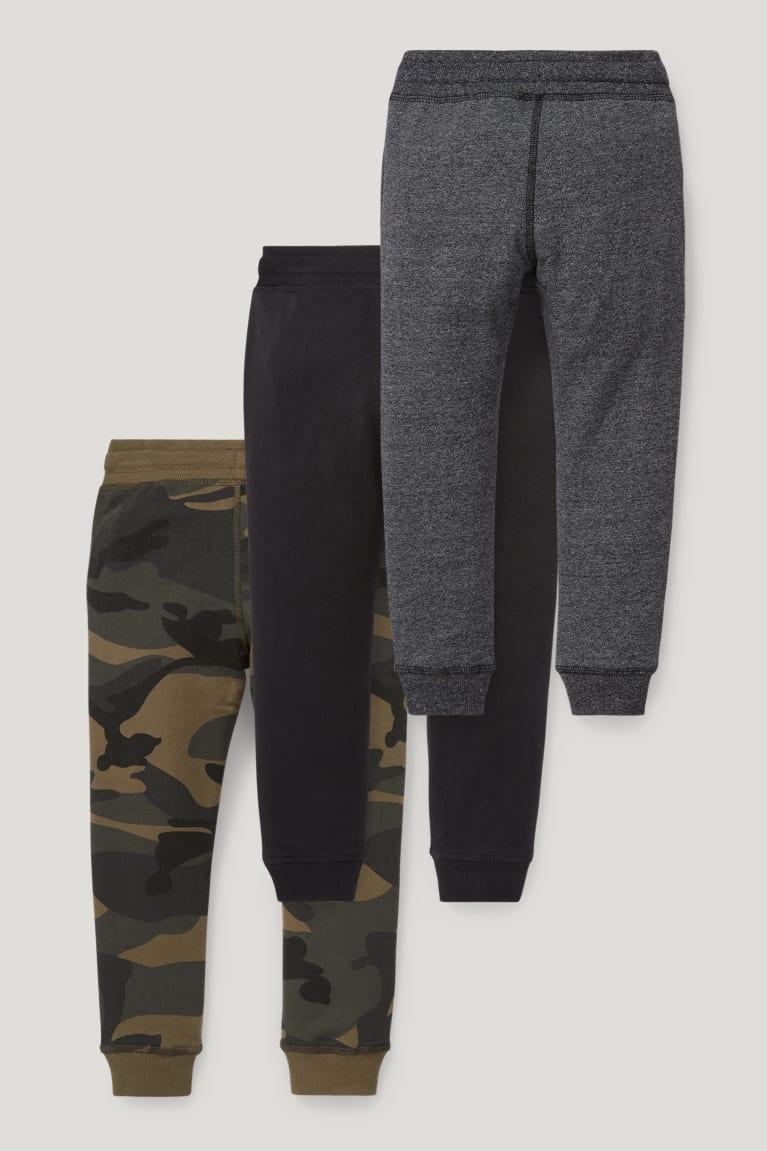 C&A Multipack Of 3 Joggers Broek Jongens Camouflage | 1385MHSRT