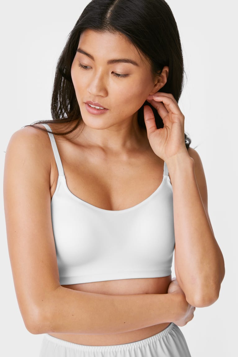 C&A Non-wired Bra Gewatteerd Ondergoed Dames Wit | 0427SQFDY