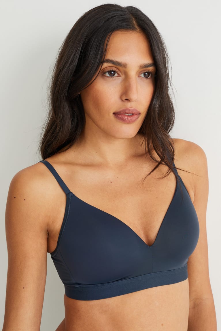 C&A Non-wired Bra Gewatteerd Ondergoed Dames Donkerblauw | 5260WEQUO