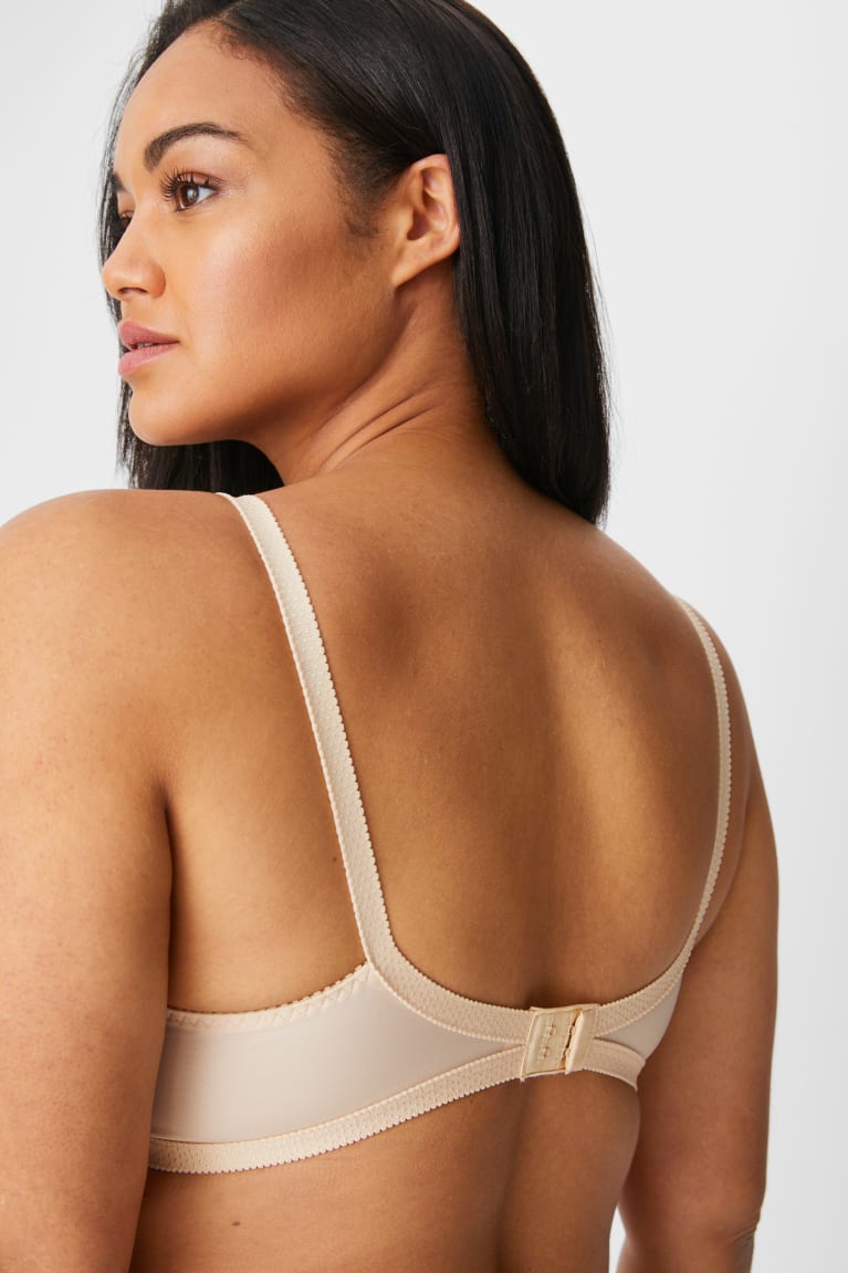 C&A Non-wired Bra Ondergoed Dames Beige | 5148CAZGY