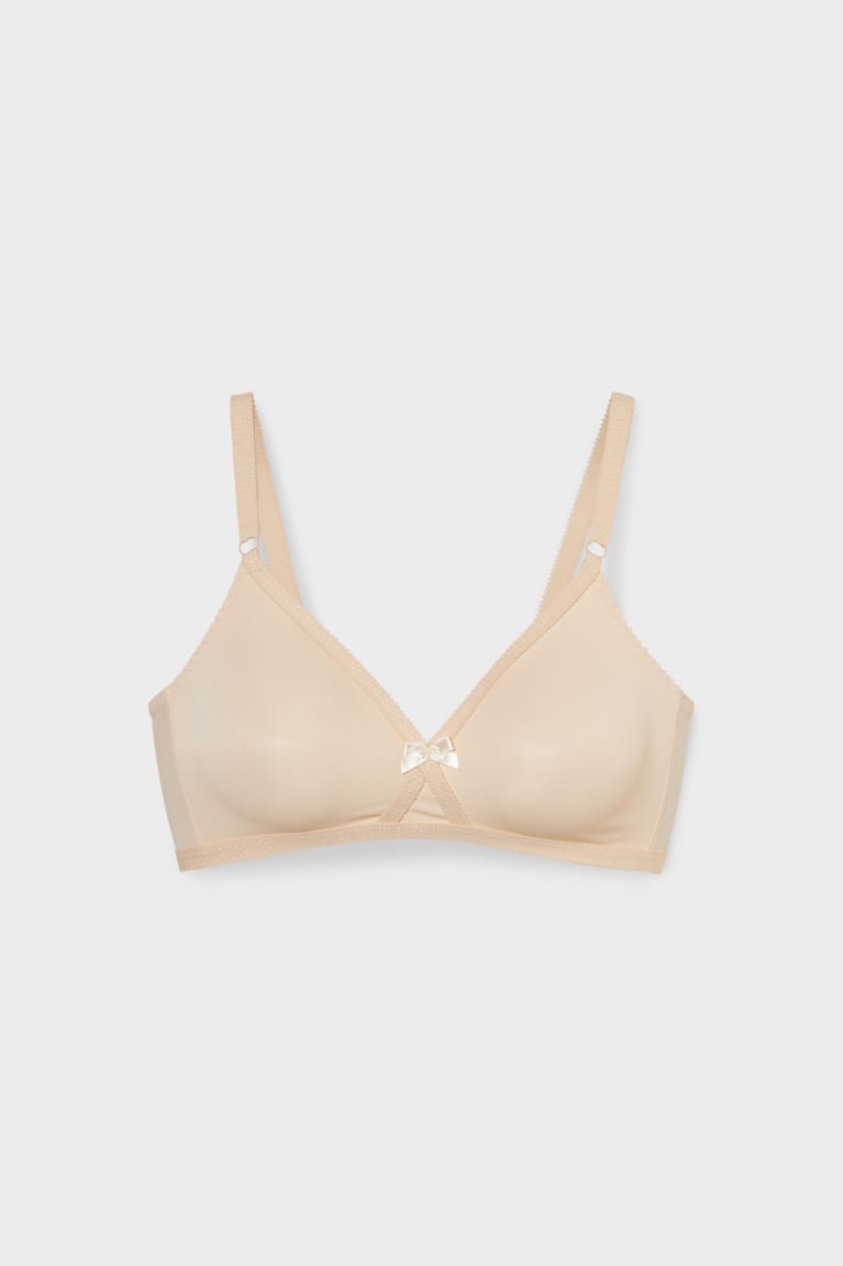 C&A Non-wired Bra Ondergoed Dames Beige | 5148CAZGY