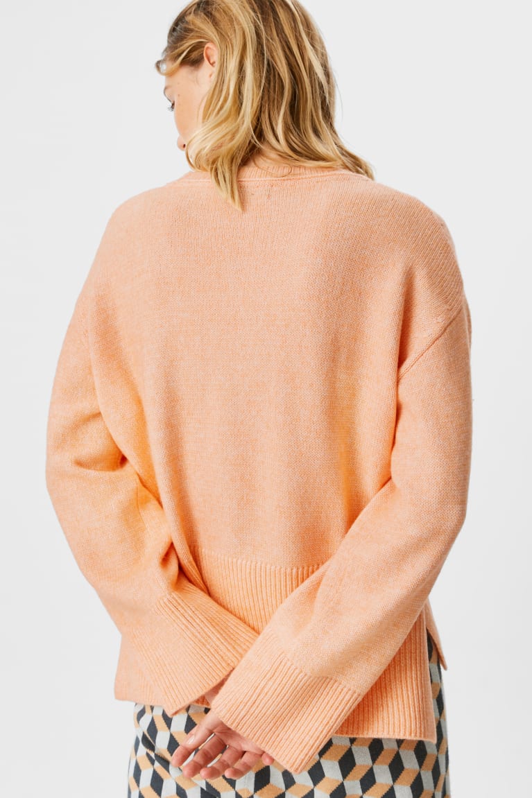 C&A Recycled Jumpers Dames Abrikoos | 8047AYCTI