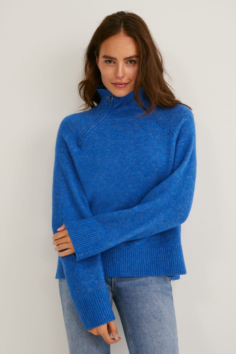 C&A Recycled Jumpers Dames Blauw | 9506VXSFI