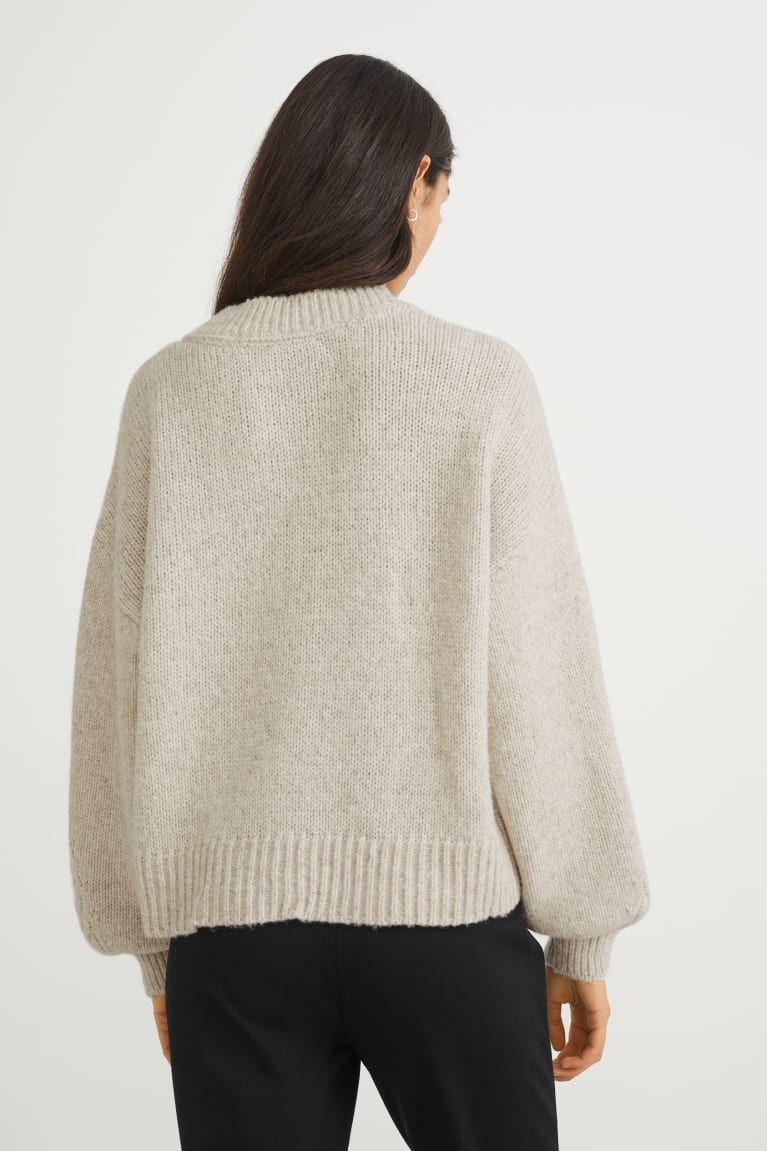 C&A Recycled Jumpers Dames Wit | 8106XZKHT