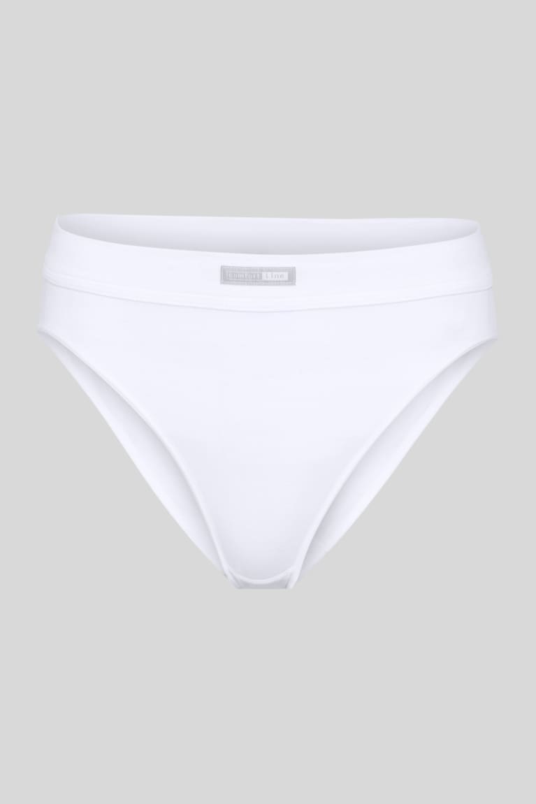 C&A Speidel Briefs With Organic Katoenen Ondergoed Dames Wit | 5769HOXNY