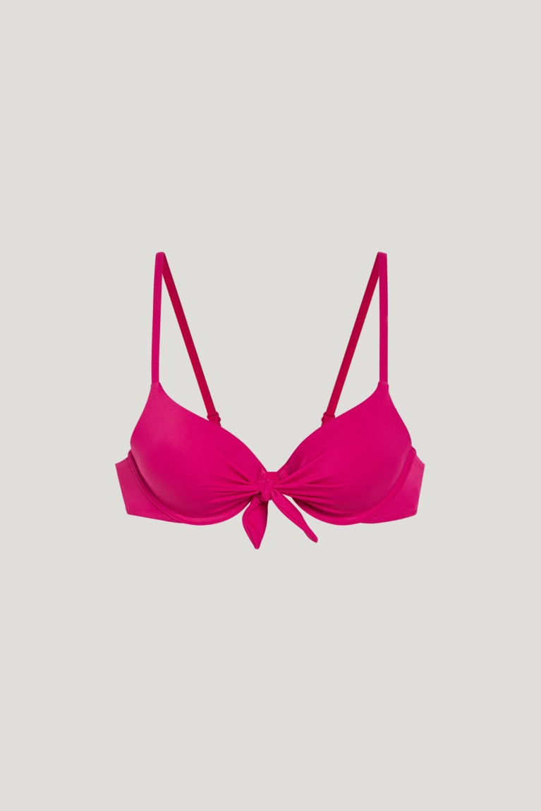 C&A Underwire Bikini Gewatteerd Lycra® Xtra Life™ Zwemkleding Dames Roze | 9537XIKRS