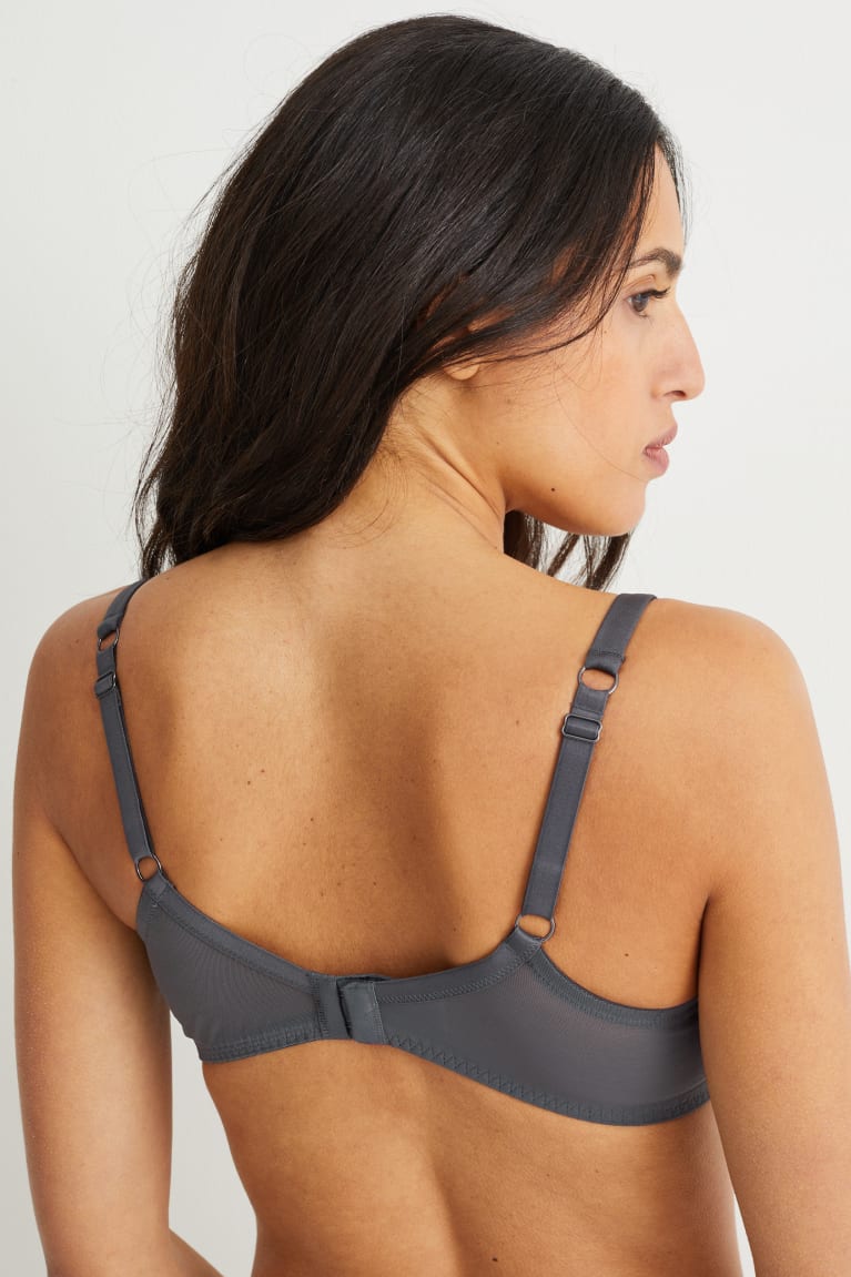 C&A Underwire Bra Ondergoed Dames Donkergrijs | 8206IHYWG